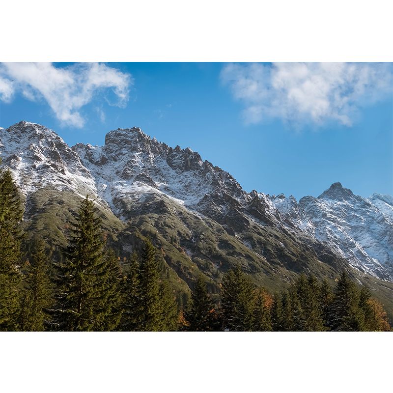 Customized Mountain Landscapes Mural Eco-friendly Wallpaper for Room