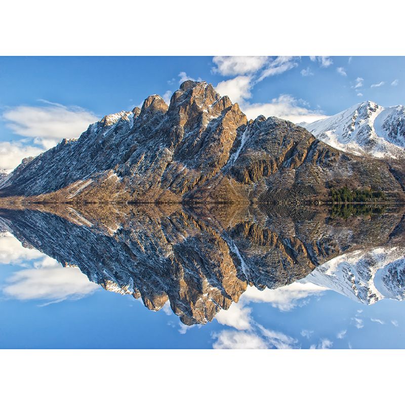 Photography Washable Mountain Wall Mural Living Room Mural Wallpaper