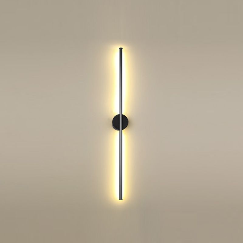 Lineare Wandlampe Aluminium Einfacher LED -Wandleuchten für Schlafzimmer LED -Wandleuchte