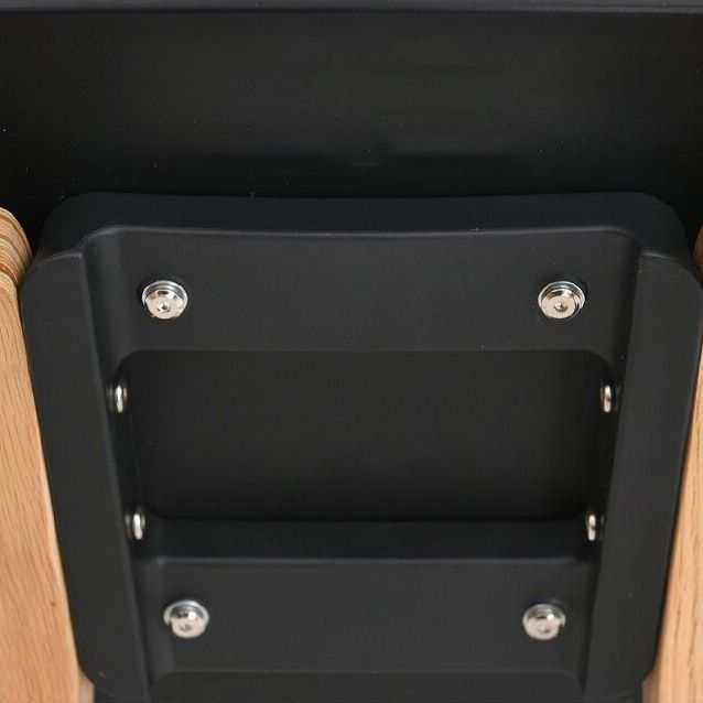 Nordic Plastic Bar-stool Bucket Seat Counter Bar Stool with Wood Legs