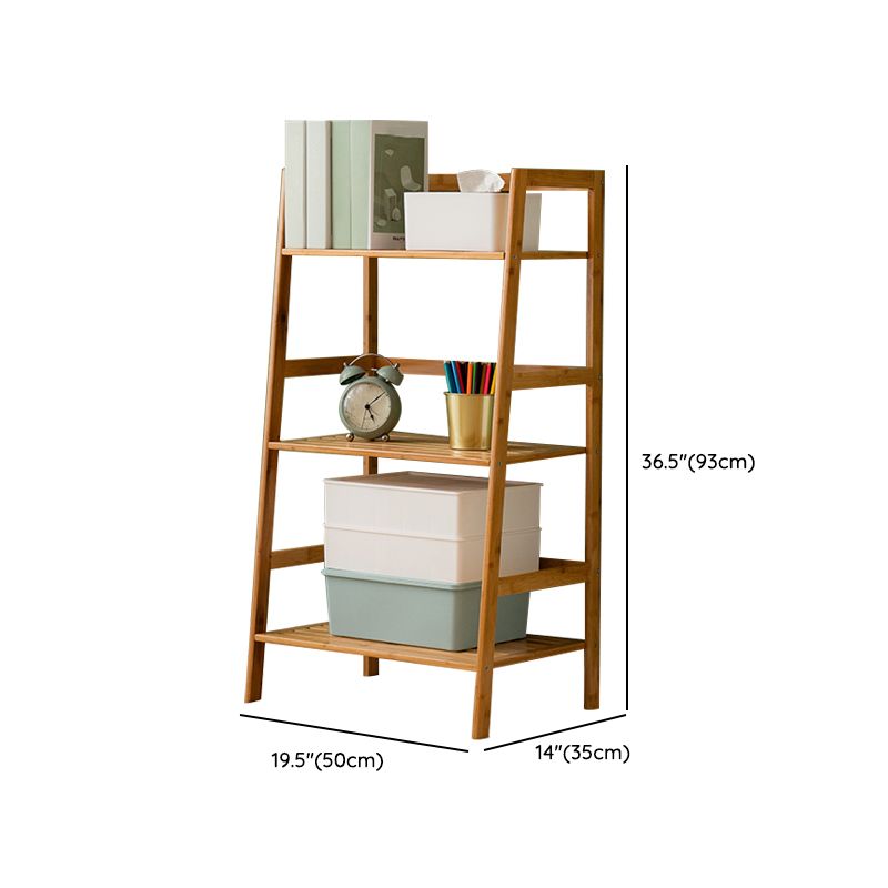 Industrial Closed Back Standard Kids Bookcase Wood Bookshelf