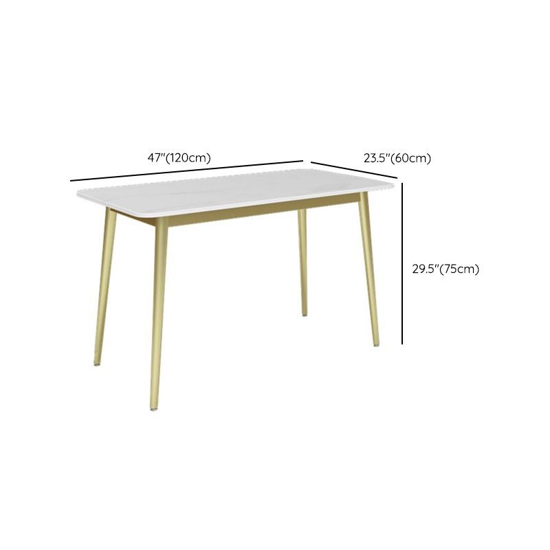 Glossy White Glam Dinette Table Set 1/2/5/7 Pieces Dining Set with Leather Chairs