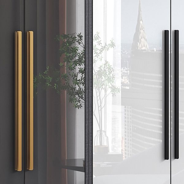 Hinged Wardrobe Armoire Modern Wooden Wardrobe Closet for Home