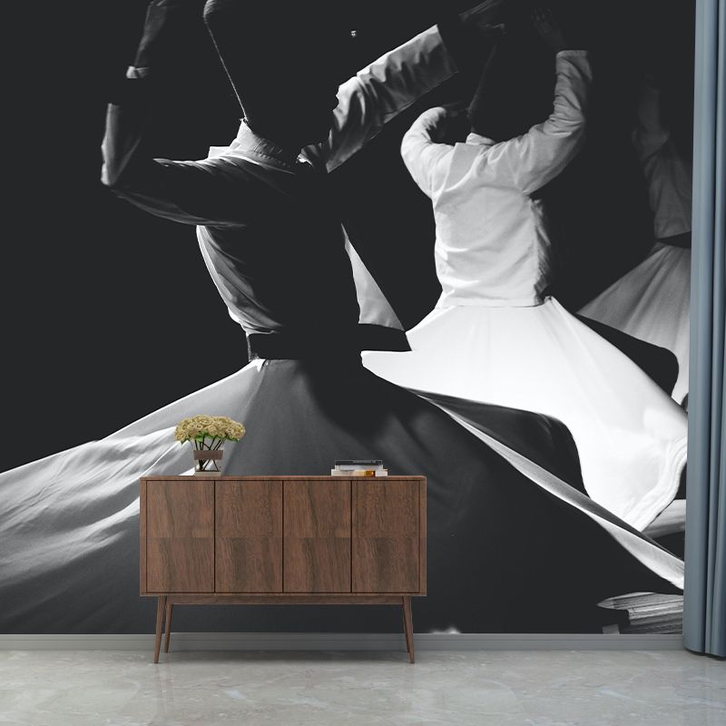 Dance Mildew Resistant Personal Hobby Mural Dancing Wallpaper Wall Decor