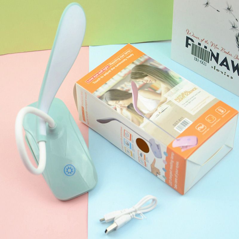 Opción de 4 colores Simplicidad Simplicidad Mesa de mesa Agua de diseño Luz de mesita de noche con interruptor táctil