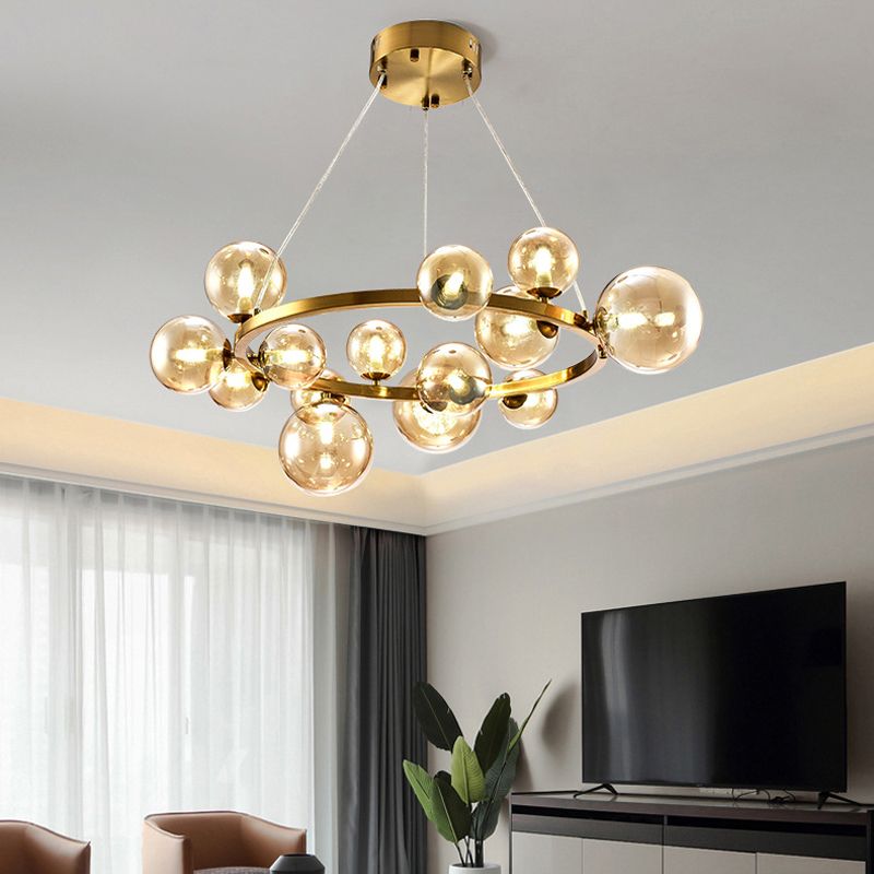 Modern Style Island Pendants Glass Pendant Lights for Dining Room