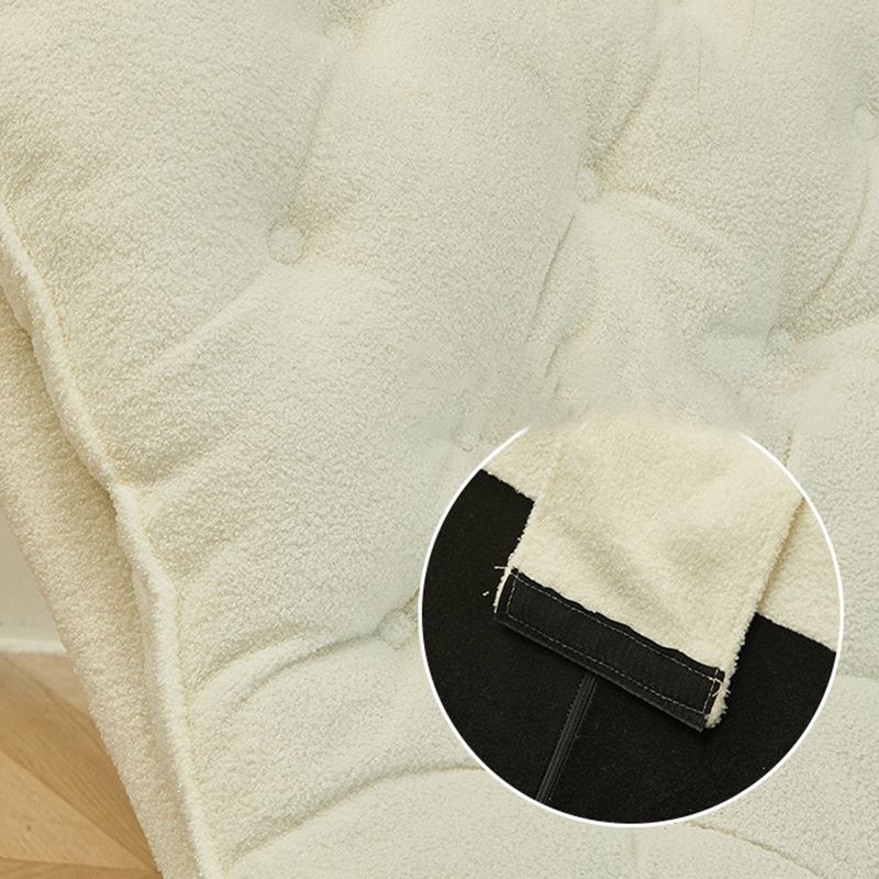 Simple Modern Style Chair Waterproof Single Rocker Chair for Bedroom and Living Room