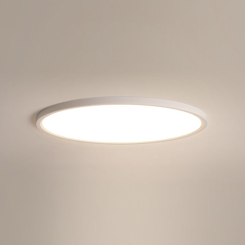 Luminaire de plafond encastré à montage simple, plafonnier rond à LED