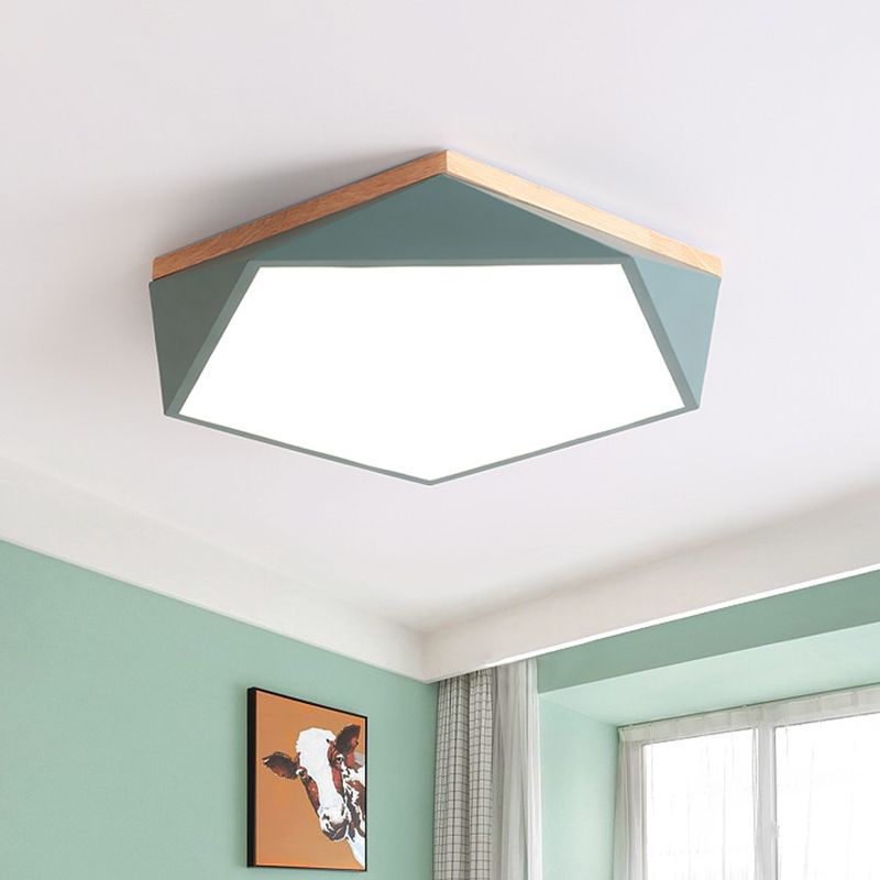 Pentagon inbouwverlichting moderne stijl metalen LED slaapkamer inbouw plafondlamp