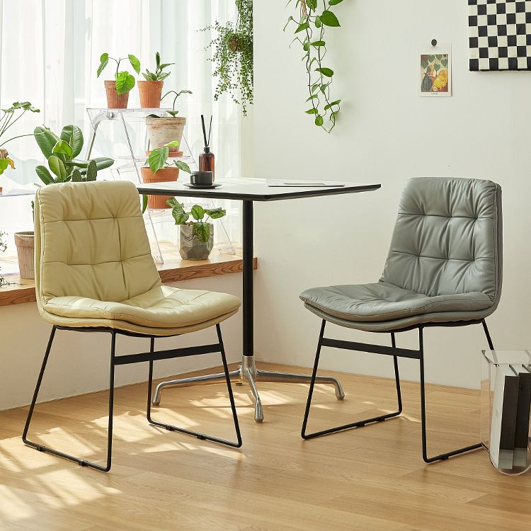 Sedie da pranzo e accento contemporanee sedia laterale parsons