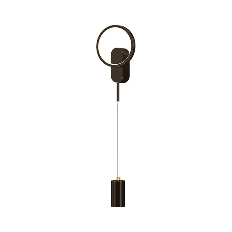 Metal Geometric Wall Sconce Lights Modern 2 Lights Wall Lighting Fixtures