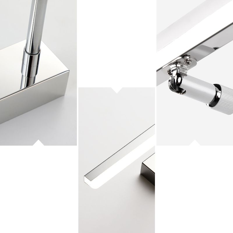 Nordic Style Armed Wall Sconce Lighting Metal LED Bathroom Wall Mounted Lighting