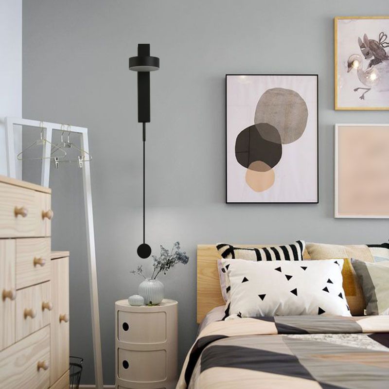 Luz de pared de metal moderna LED geométrica Rotable LED Spl aplanador para sala de estar