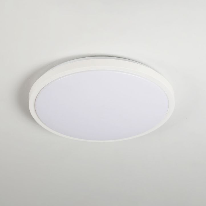 Abat-jour rond en acrylique encastré, lumière moderne nordique Macarons Style1 tête encastrée