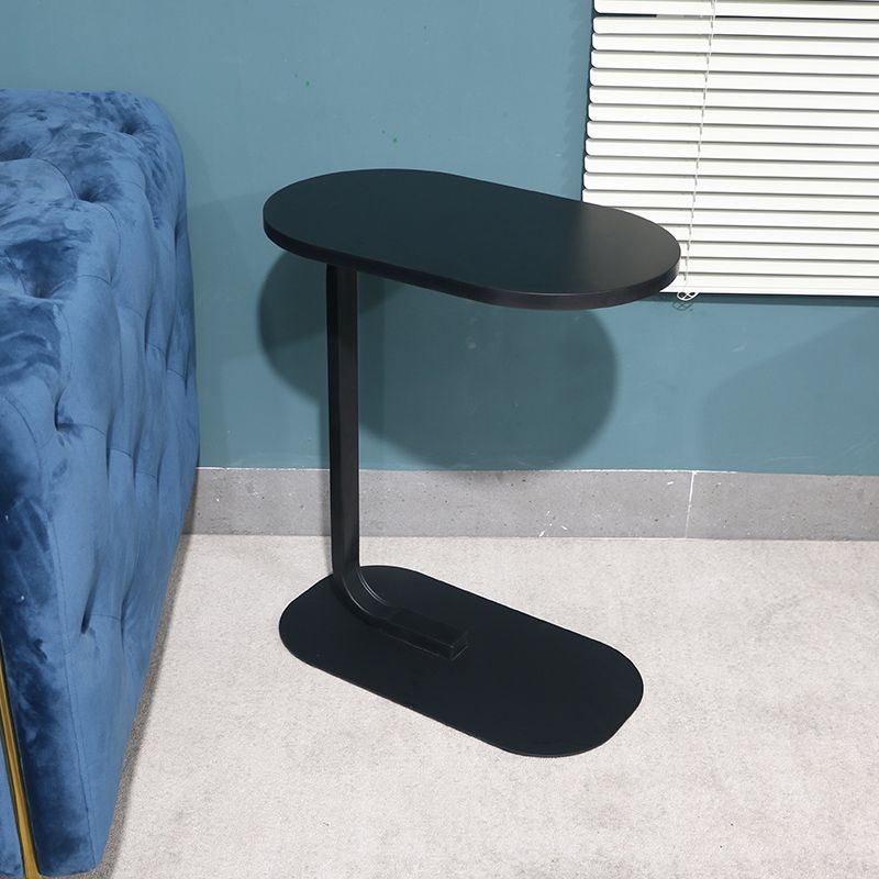 Modern Minimalist Wood Side End Table C Corner Table for Living Room