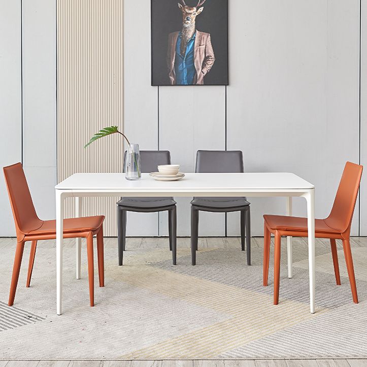 Modern Style Side Chair Faux Leather Dining Chair for Dining Room