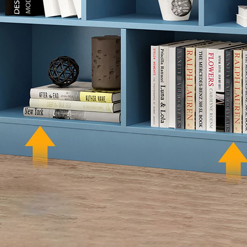 Modern Bookshelf Engineered Wood Book Shelf with Shelves for Home Office