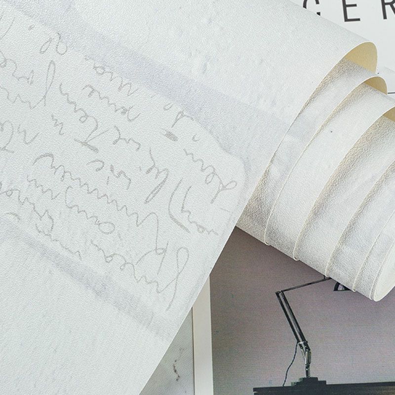 Vintage Newspaper Wall Decor Water-Resistant Non-Pasted Wallpaper Roll, 33-foot x 20.5-inch