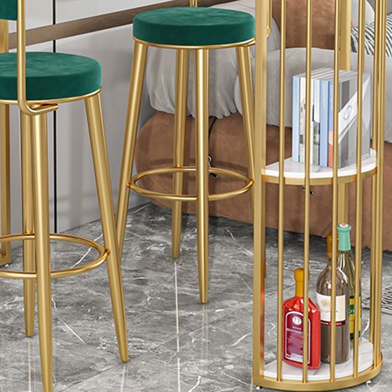 Luxurious Irregular Shape Bar Table Set 1/2/3 Pieces Sintered Stone Counter Table Set