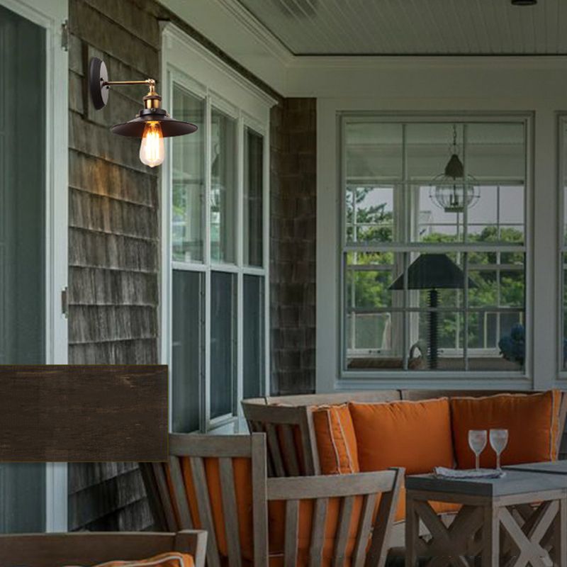 Industriekegel Wandleuchte Metallische Wandleuchten für Wohnzimmer