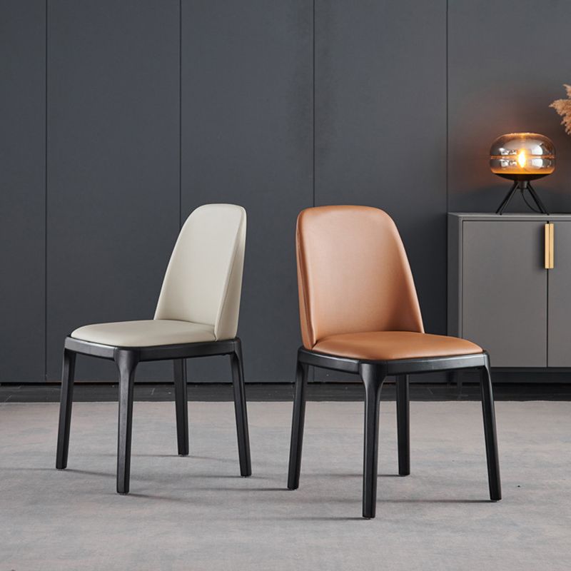 Parsons Upholstered Dining Chair Industrial Home Dining Room Chair