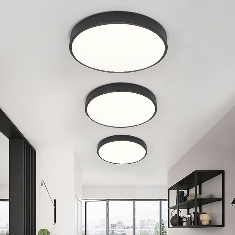 Acrylic Circular Flush Mount Ceiling Lights Modern Flush Mount Lamp