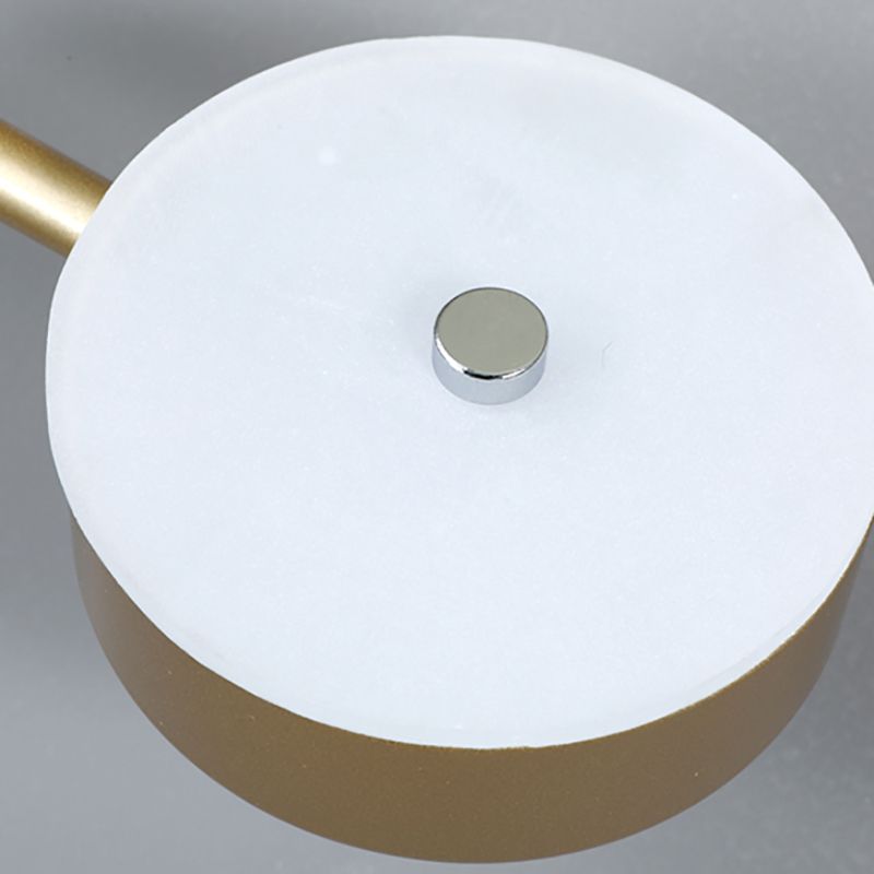 Géométrie Forme des lumières murales en métal Modern Style 6 Lampes de montage mural clair