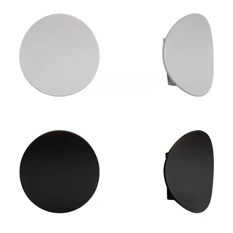 Lámpara de pared circular de hierro de pared de pared LED de pared LED para espacios interiores