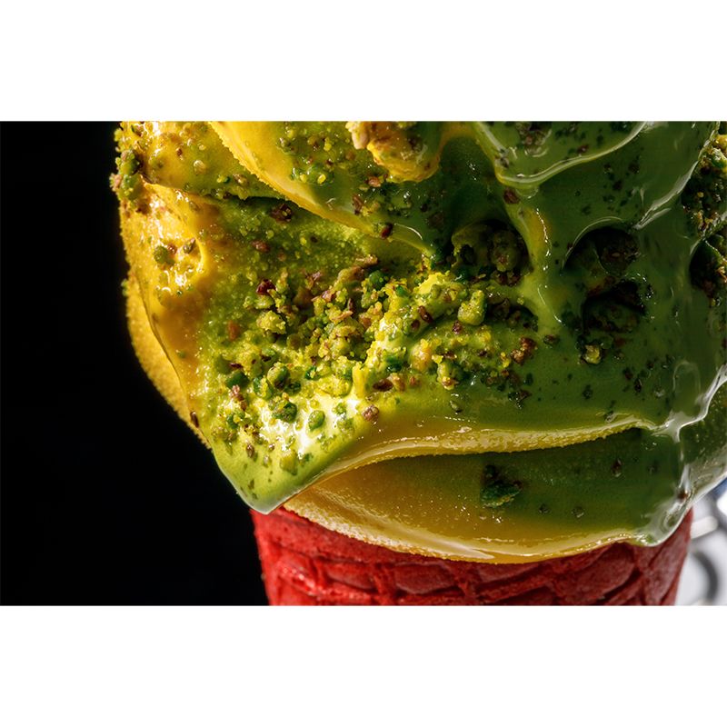 Customized Ice Cream Mural Wallpaper Environment Friendly Commerce Shop