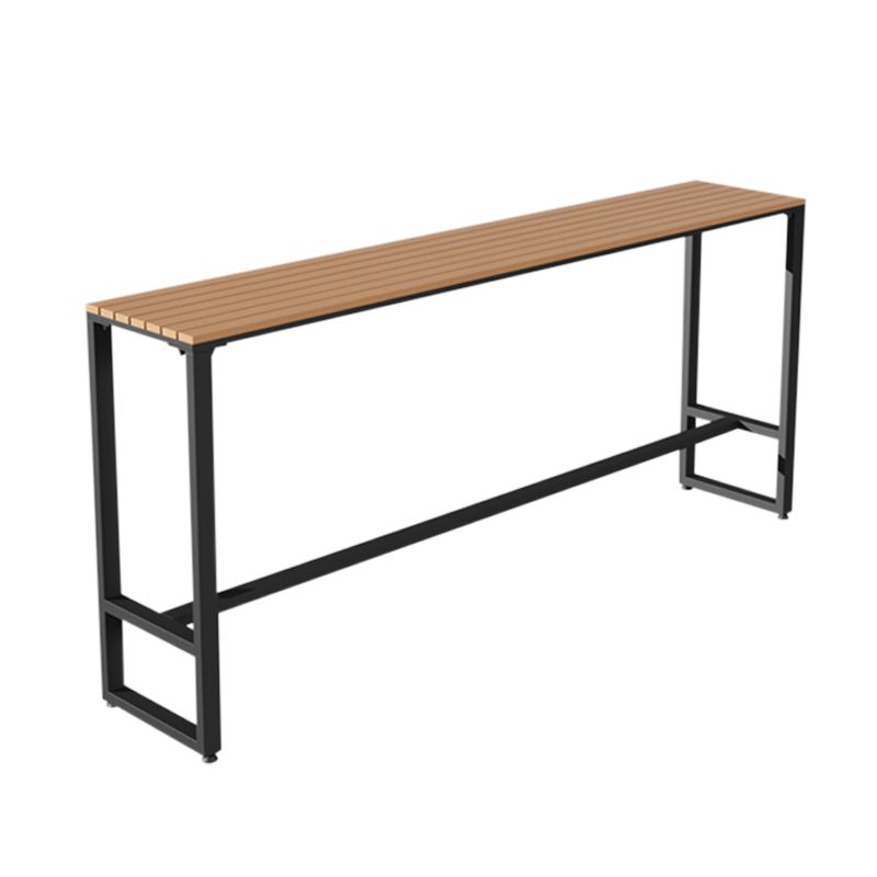 Industrial Bar Table Set 1/2/5 Pcs Rectangular Bar Table and Stools