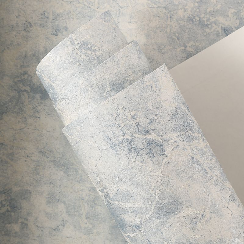 Pastel Color Marble Wallpaper Roll Waterproof Wall Covering for Living Room, 54.2-sq ft
