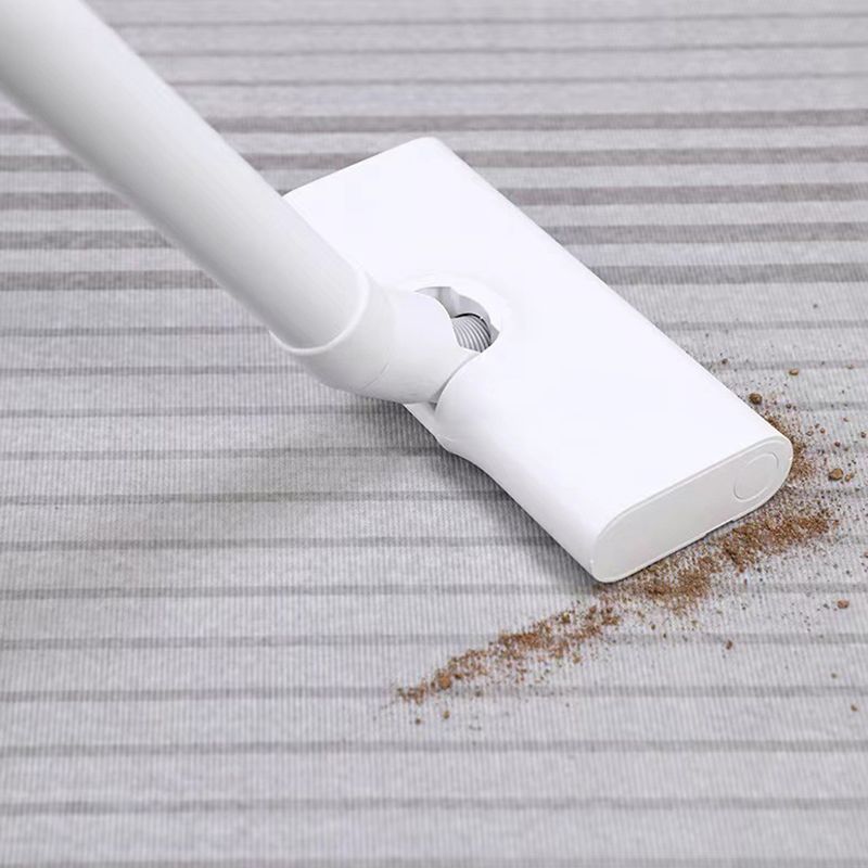 Light Grey Modern Rug Polyester Line Rug Washable Rug for Home Decor