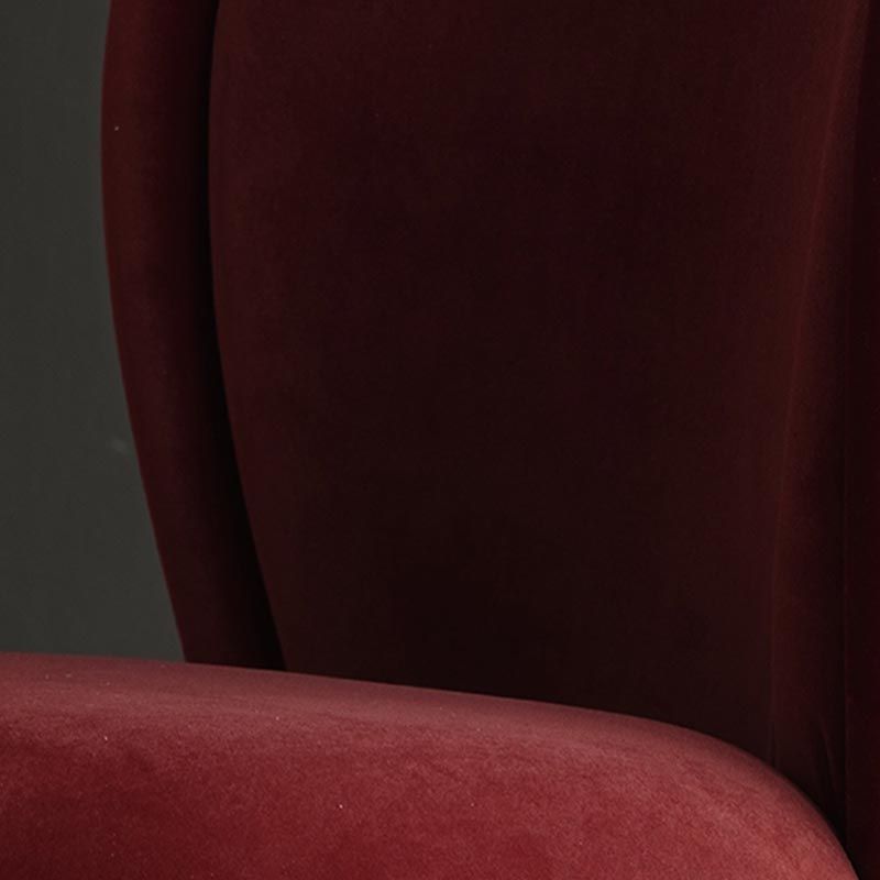 Upholstered Armless Dining Chair Contemporary Dining Room Side Chair