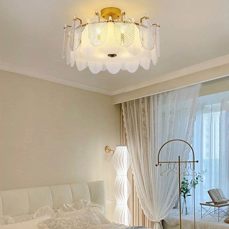 Modern Simple Iron Ceiling Light Cylinder Shape Ceiling Lamp for Bedroom