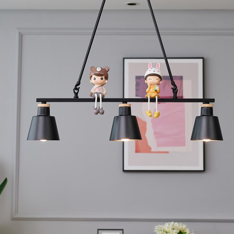 Lucile dell'isola isola a forma di cono in metallo MODERNO MODERNO STANTE INSLANA LUCE PER CAMERA PASSAGGIO