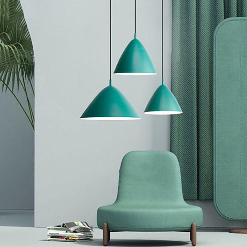 Taps toelopende hanglampverlichting Modernist
