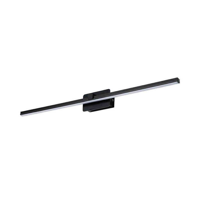 Minimalismo de tocador lineal LED LED Metal Polsille de la pared de la pared de la pared de la pared