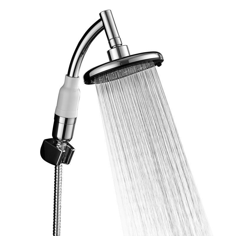 Handheld Shower Head with Katalyst Modern Wall Mounted Shower Head Combo