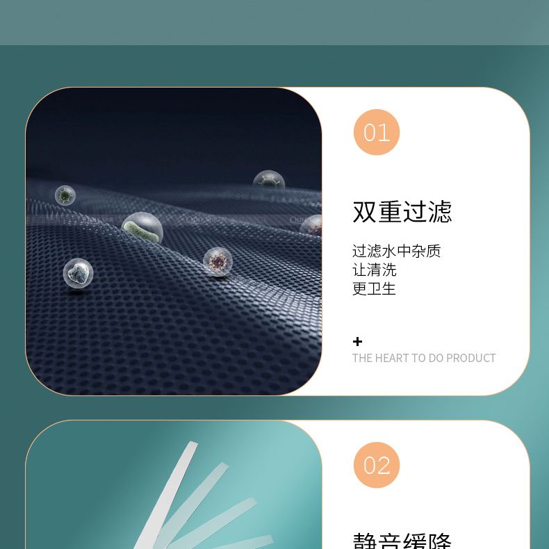 Modern Flush Toilet Concealed Tank One-Piece Toilet with Slow Close Seat