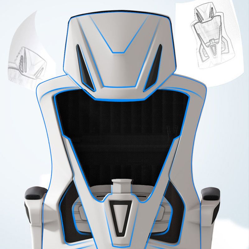 High Back Office Chair with Sponge Seat Adjustable Armrest and Height Office Chair