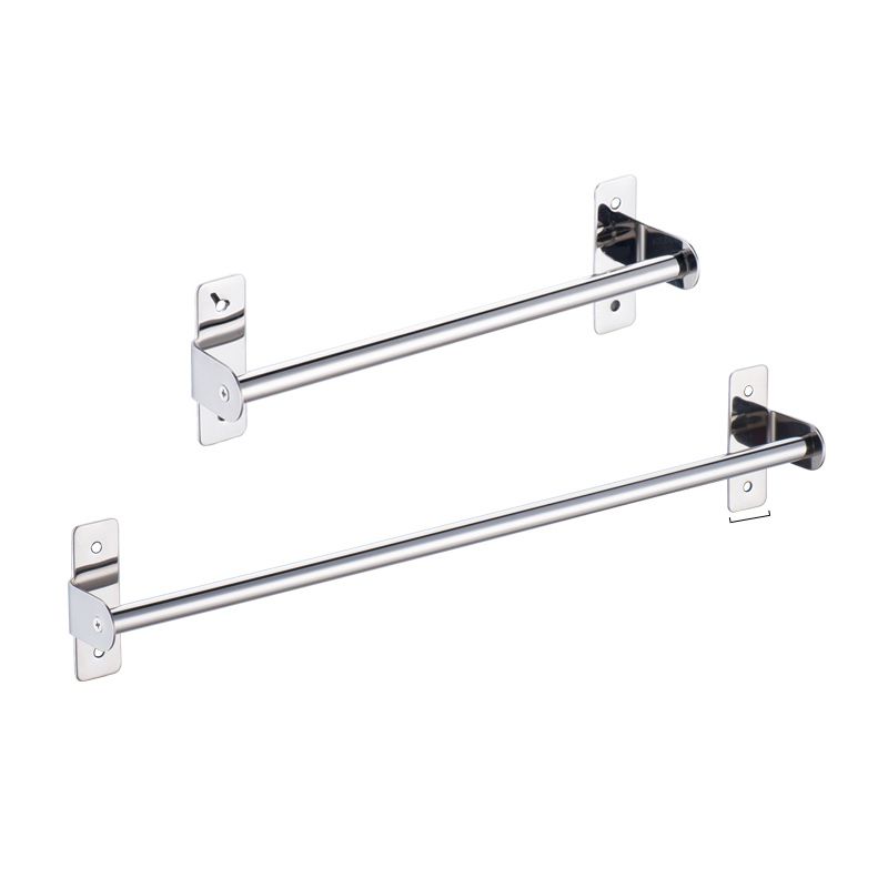 3-Piece Stainless Steel Bathroom Accessory Set Modern Chrome Slipper Stand