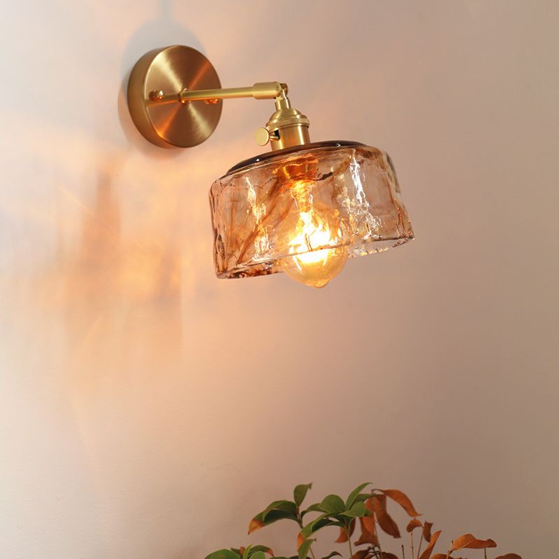 Geometrische Wandleuchten Industrielle Wandleuchten Metall 1 Leichte Leuchten für das Wohnzimmer