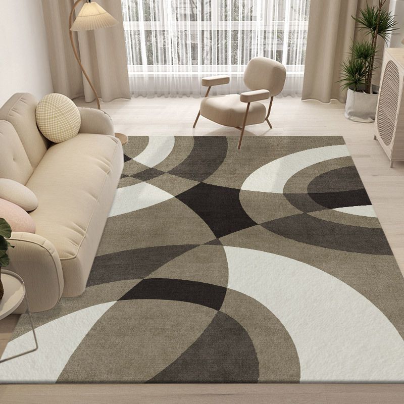 Morandi Nordic Rug Living Room Rug Stain Resistant Carpet for Home Decor