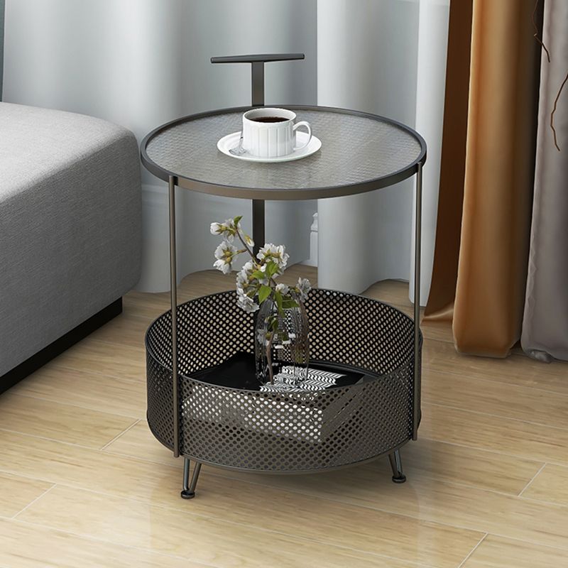Modernistic 3 Legs Round Side End Table Living Room Accent Side Table