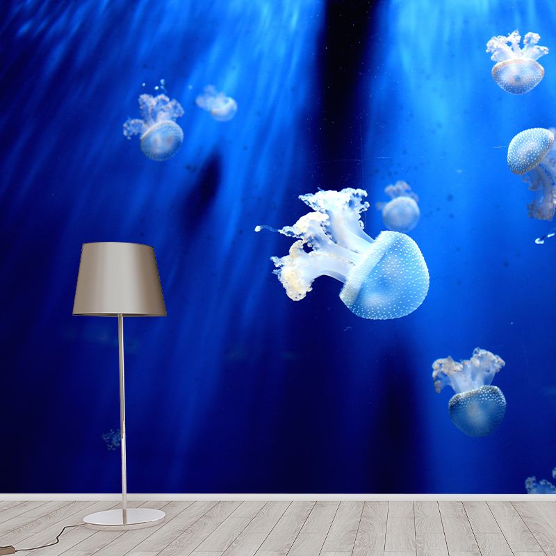 Sea Creatures Wall Murals Water Resistant Contemporary Wall Art for Bedroom