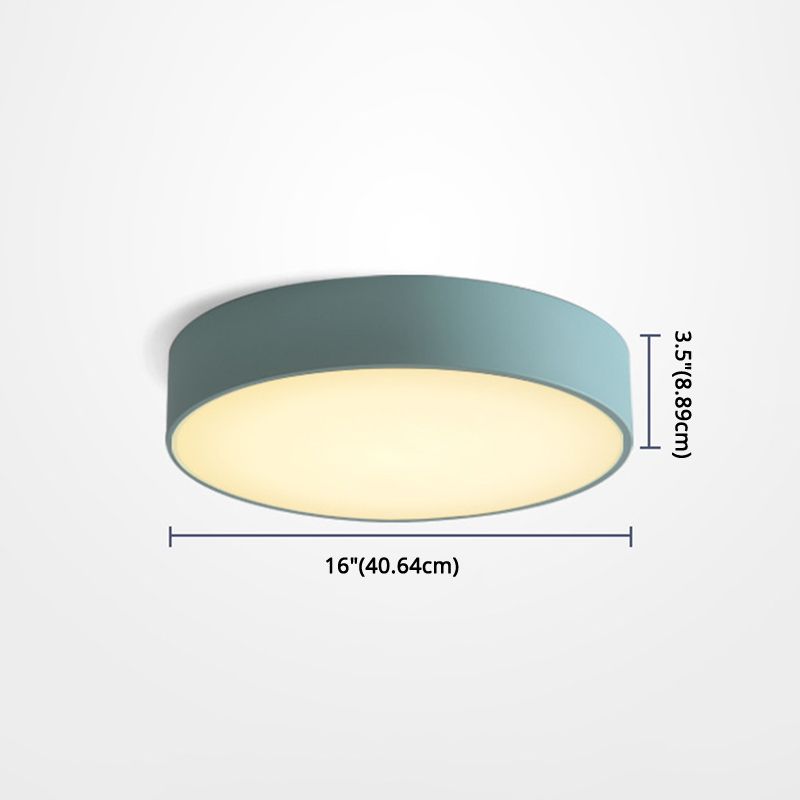 Ronde inbouwverlichting 1-lichts aluminium minimalistische inbouwplafondverlichtingsarmaturen