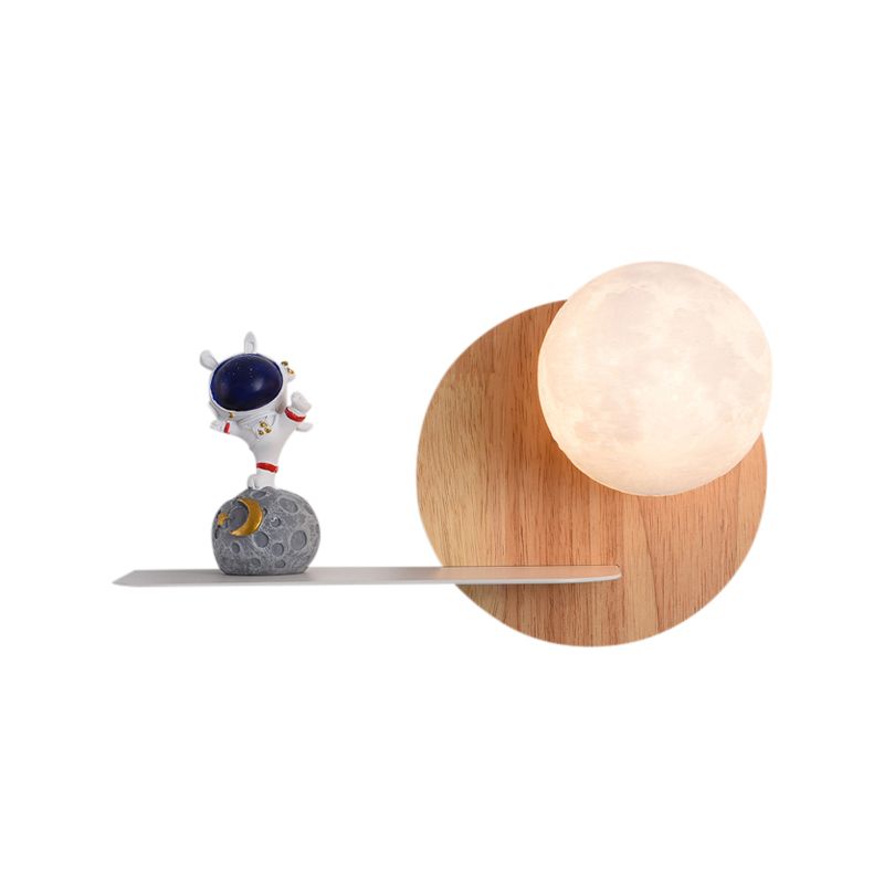 Bedroom Wall Mounted Lamp Metal Kids Style Wall Mounted Lighting