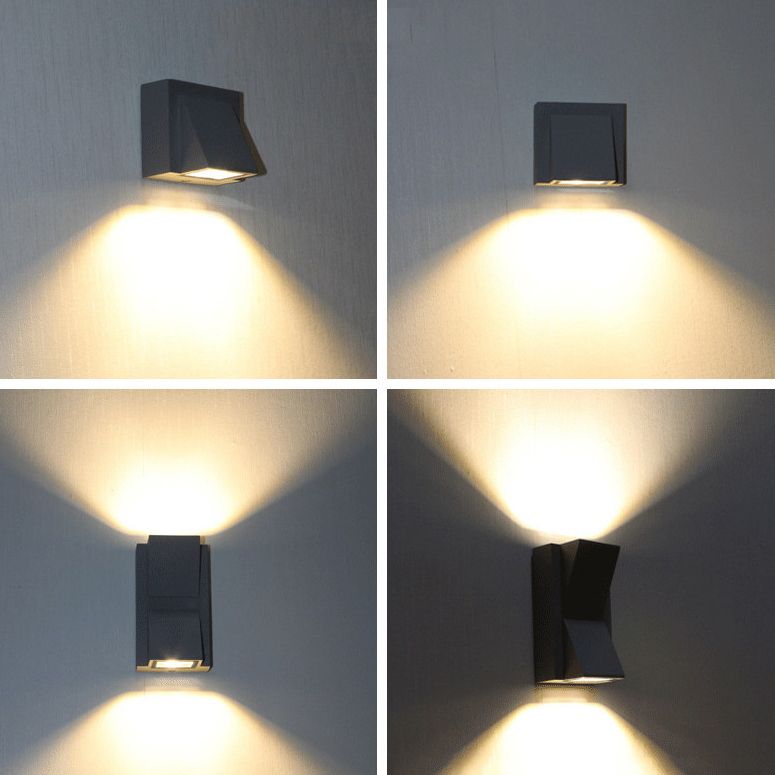 Simple Wall Mount Light Modern Style Corridor Aisle Aluminum Wall Lamp Fixture