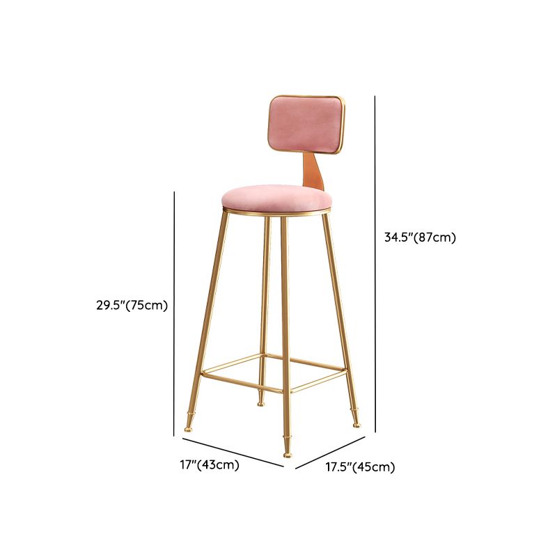 1/3 Pieces Glam Gold Granite Top Metal Frame Indoor Bar Table Set