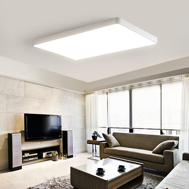 Luces montadas en el techo LED del accesorio de iluminación del techo del montaje rasante de la simplicidad de la geometría